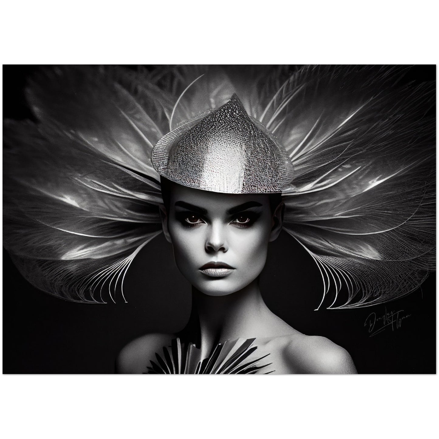 »Striking Sophistication« retro poster