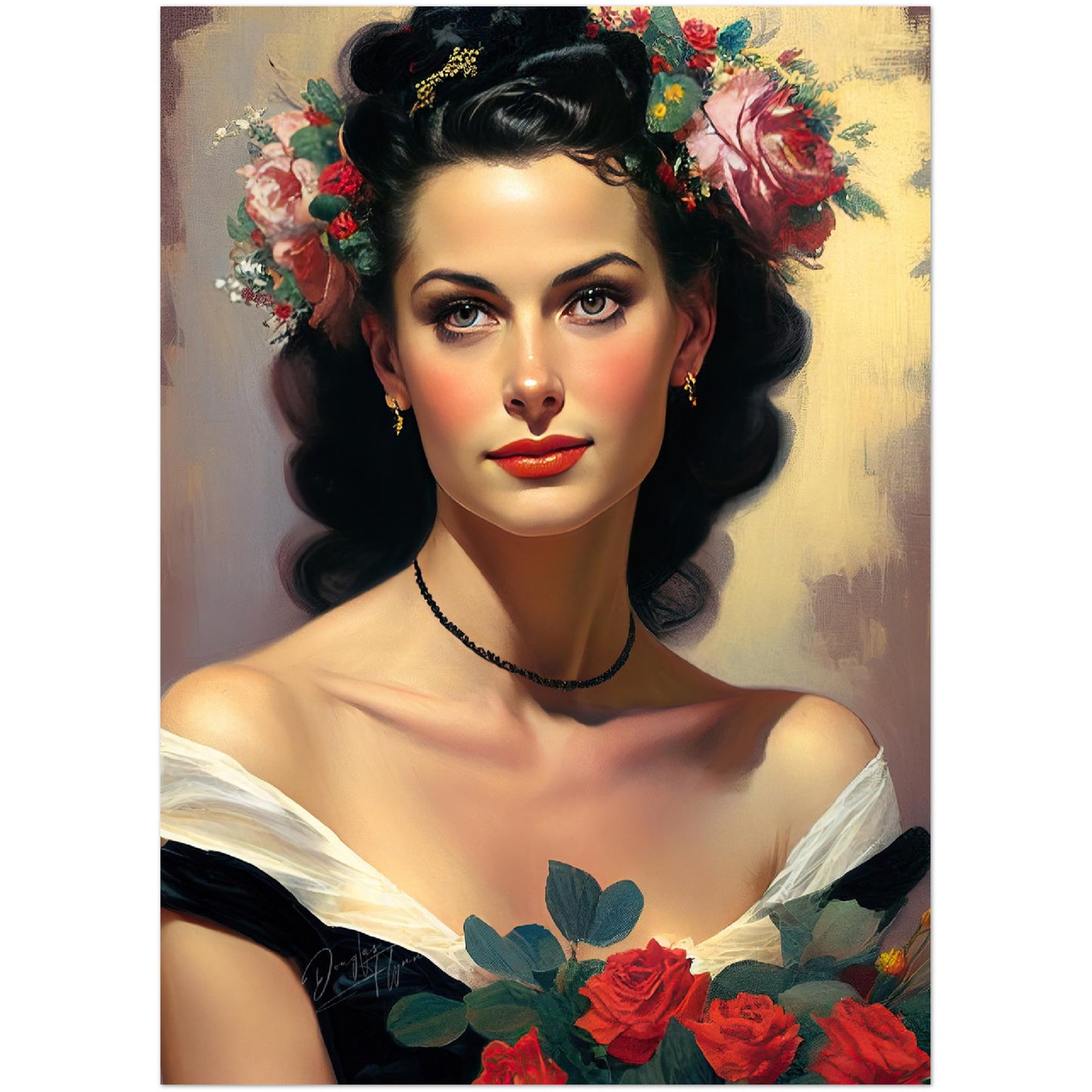 »Bridal Beauty« retro poster