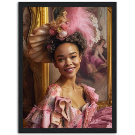 »Pastel Paradise of Rococo« poster