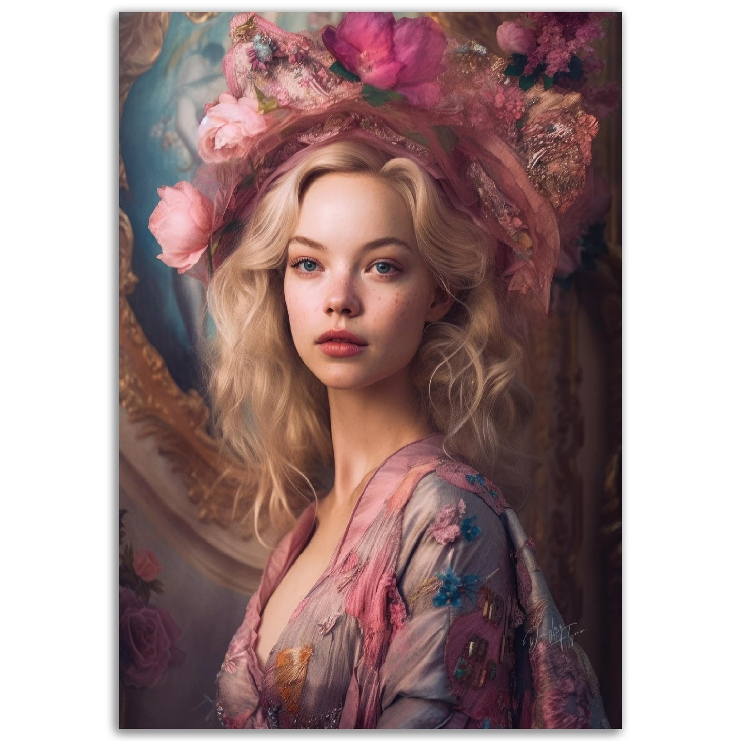 »Whimsical Courtly Delights« poster