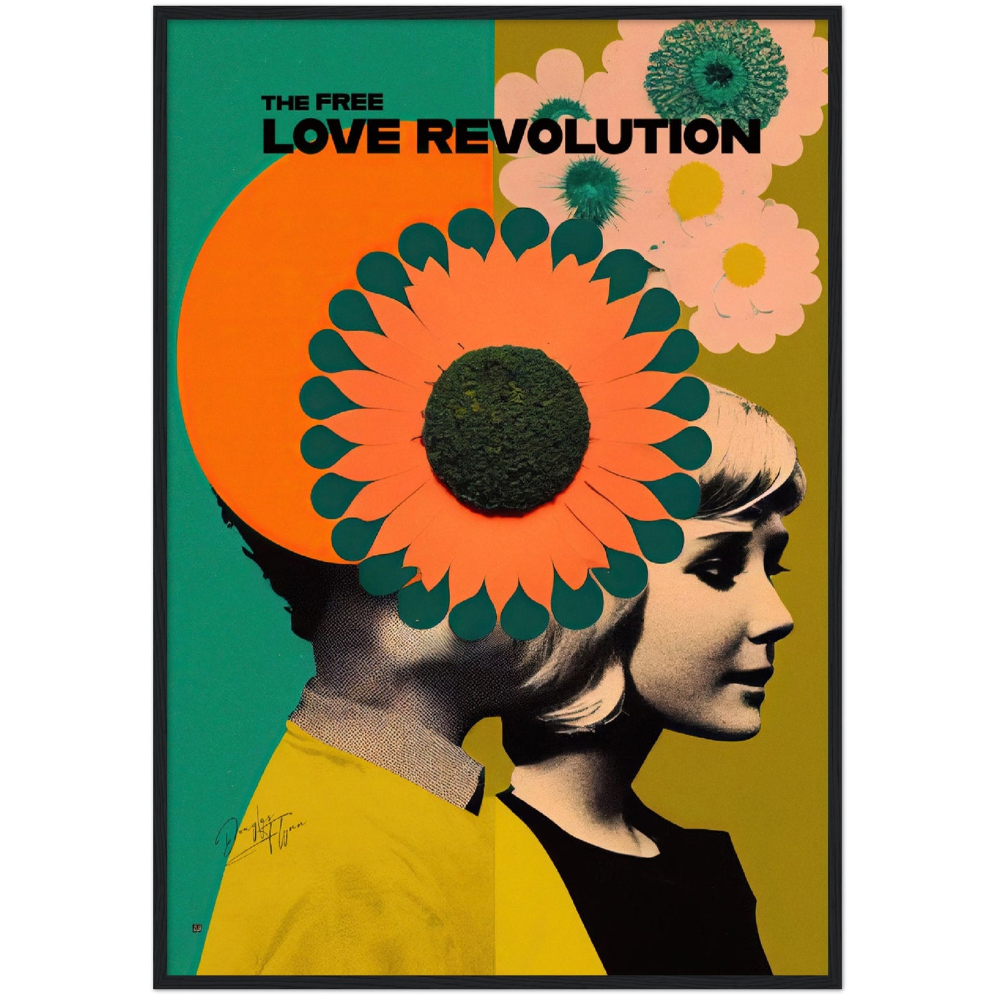 »The Free Love Revolution«retro poster