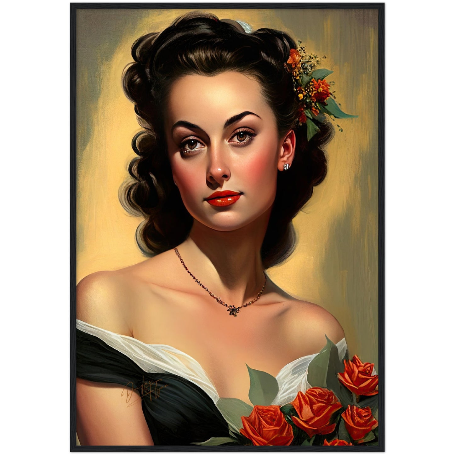 »Elegant Weddings« retro poster