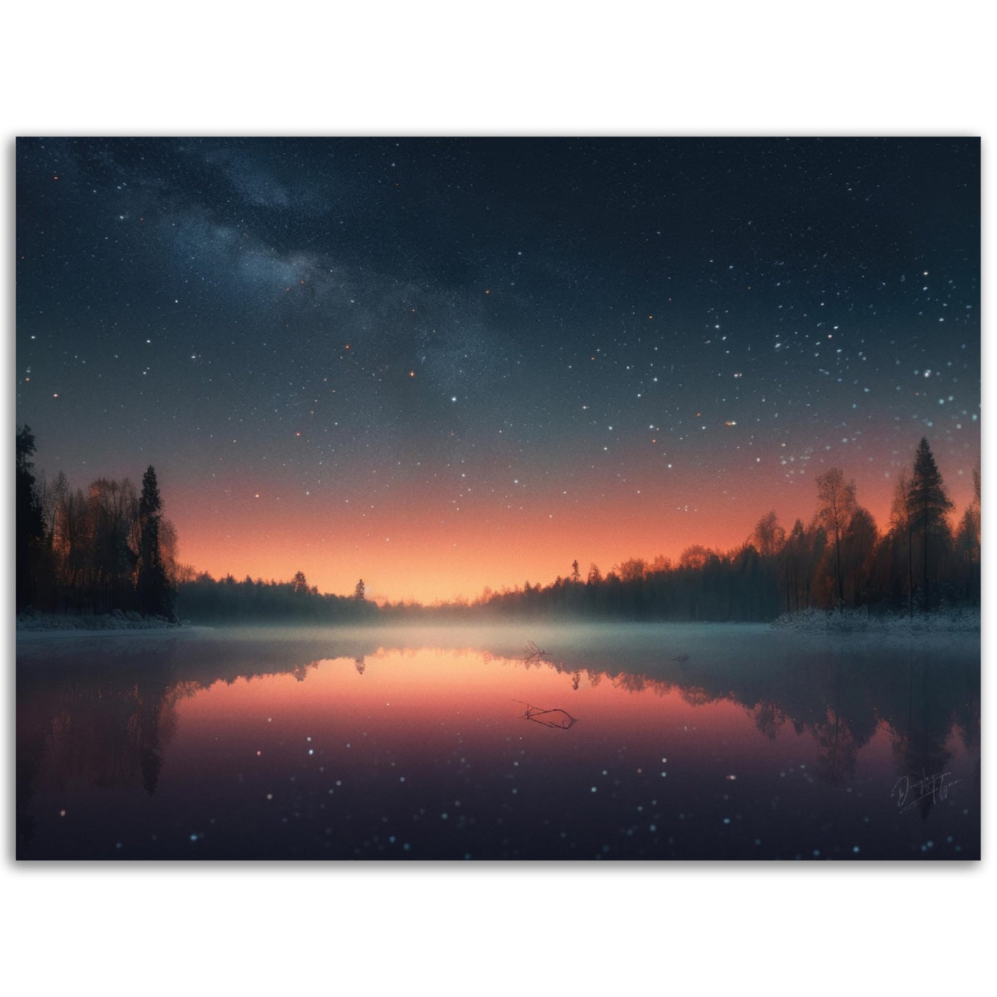 »Embracing the Unknown« landskapsposter