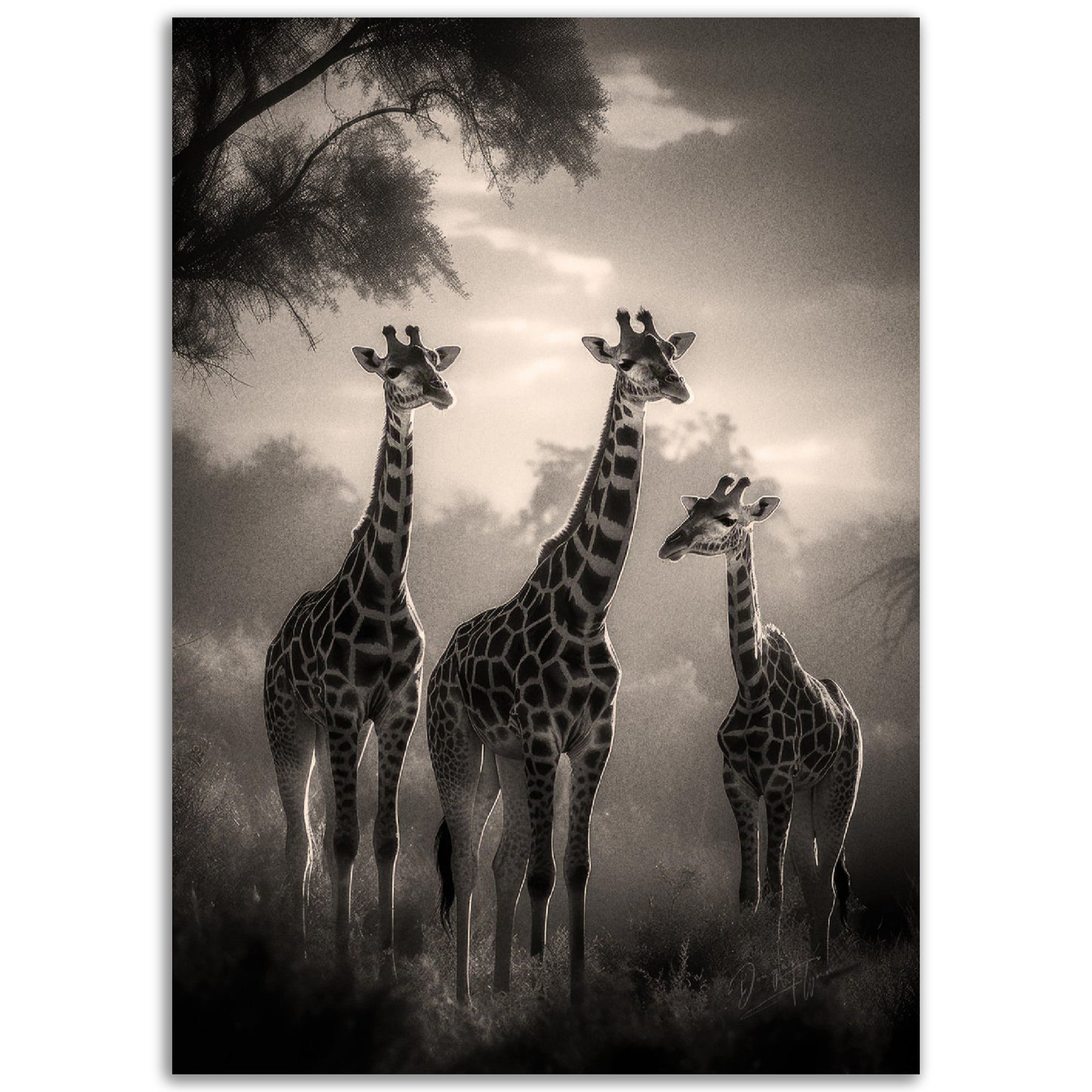 »Tall and Graceful« poster