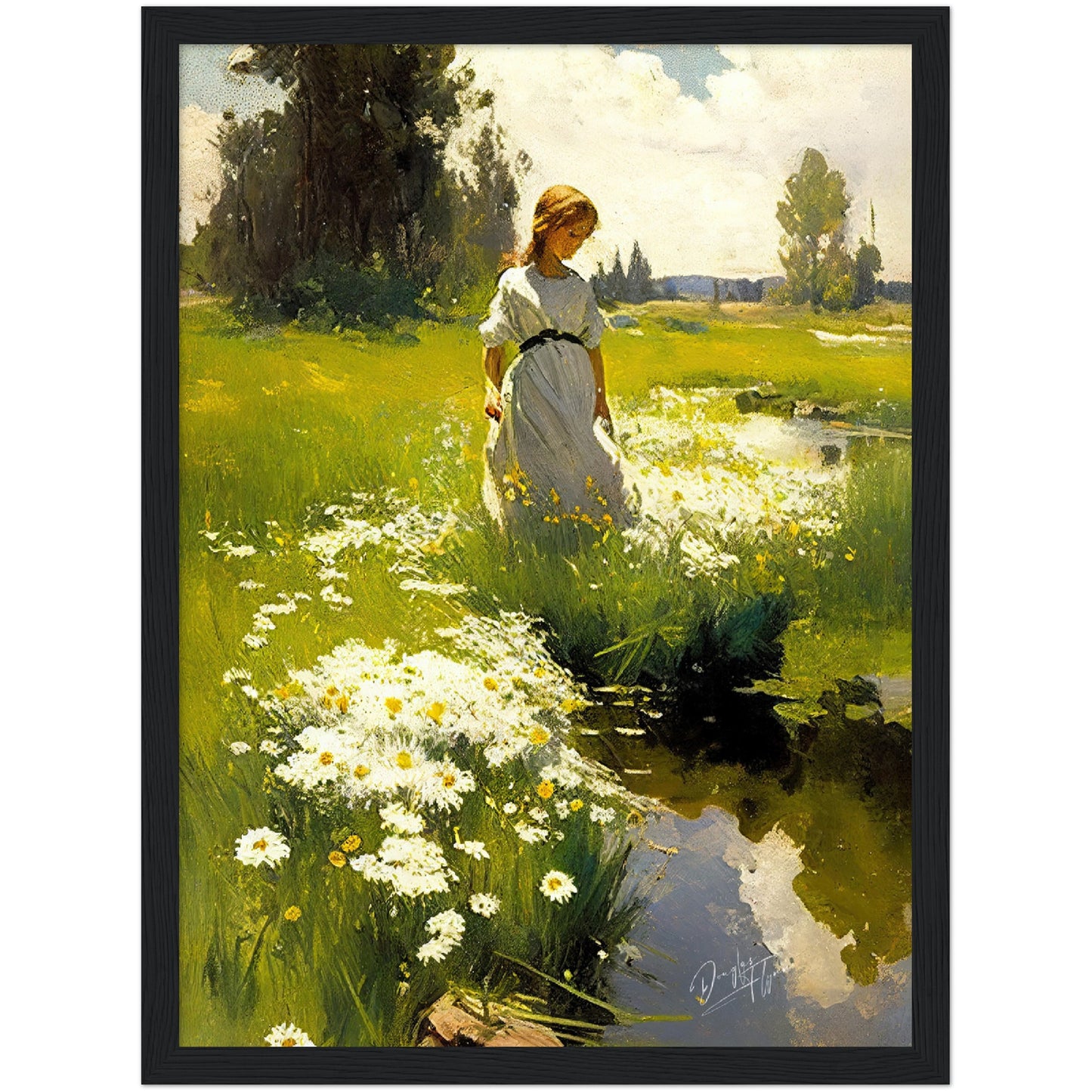 »Isabella, summerday« retro poster