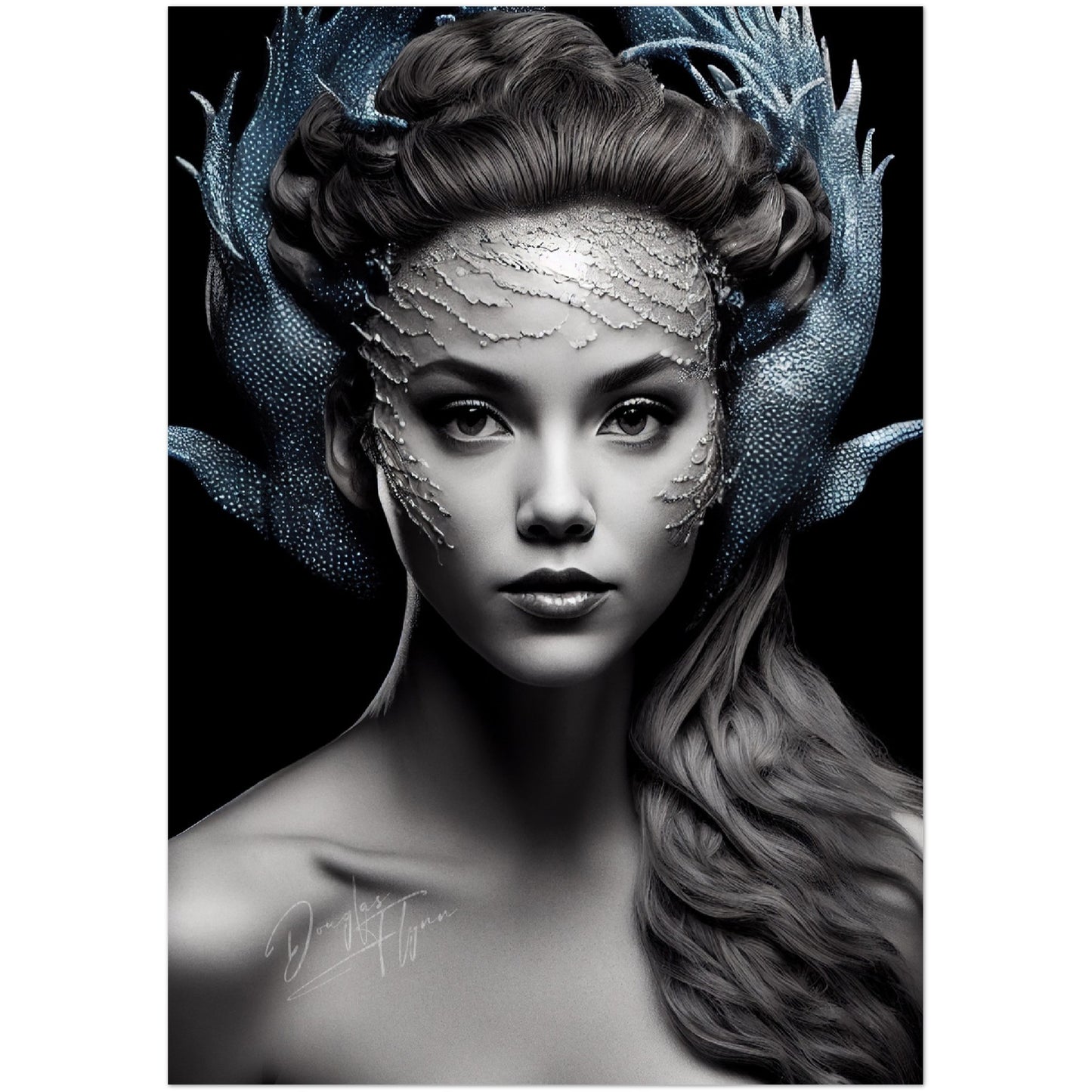 »Mermaid Fashion« retro poster