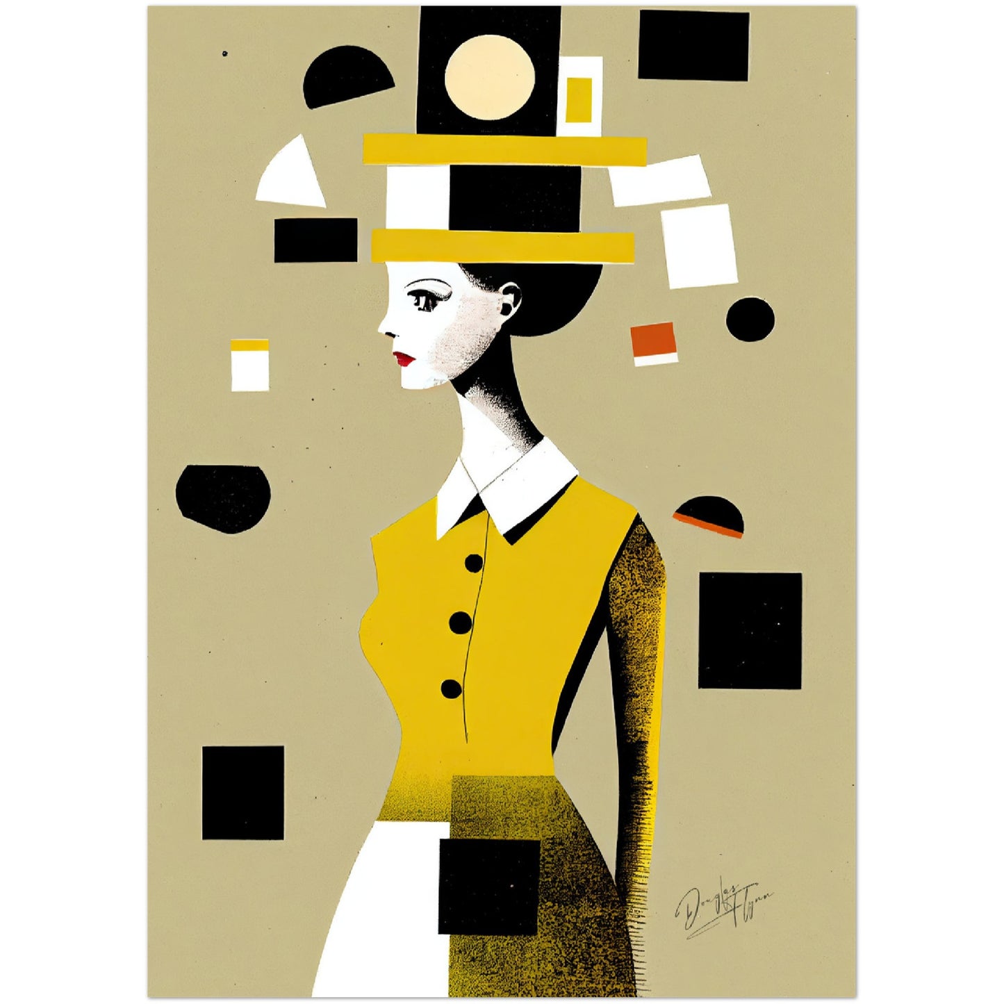 »Celebrating Friendship« retro poster