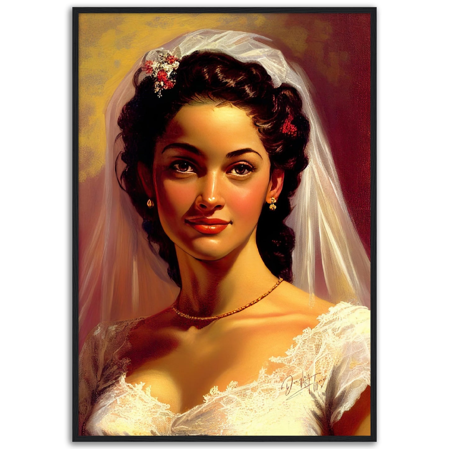 »Vintage Love« retro poster