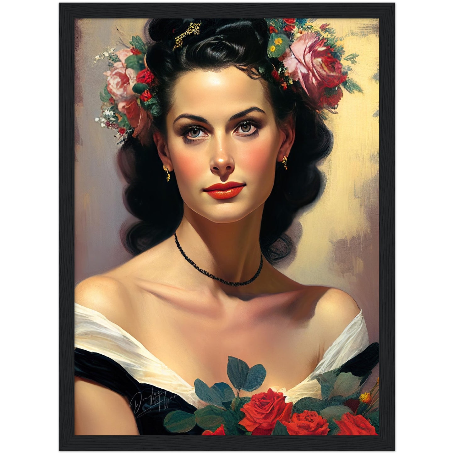 »Bridal Beauty« retro poster