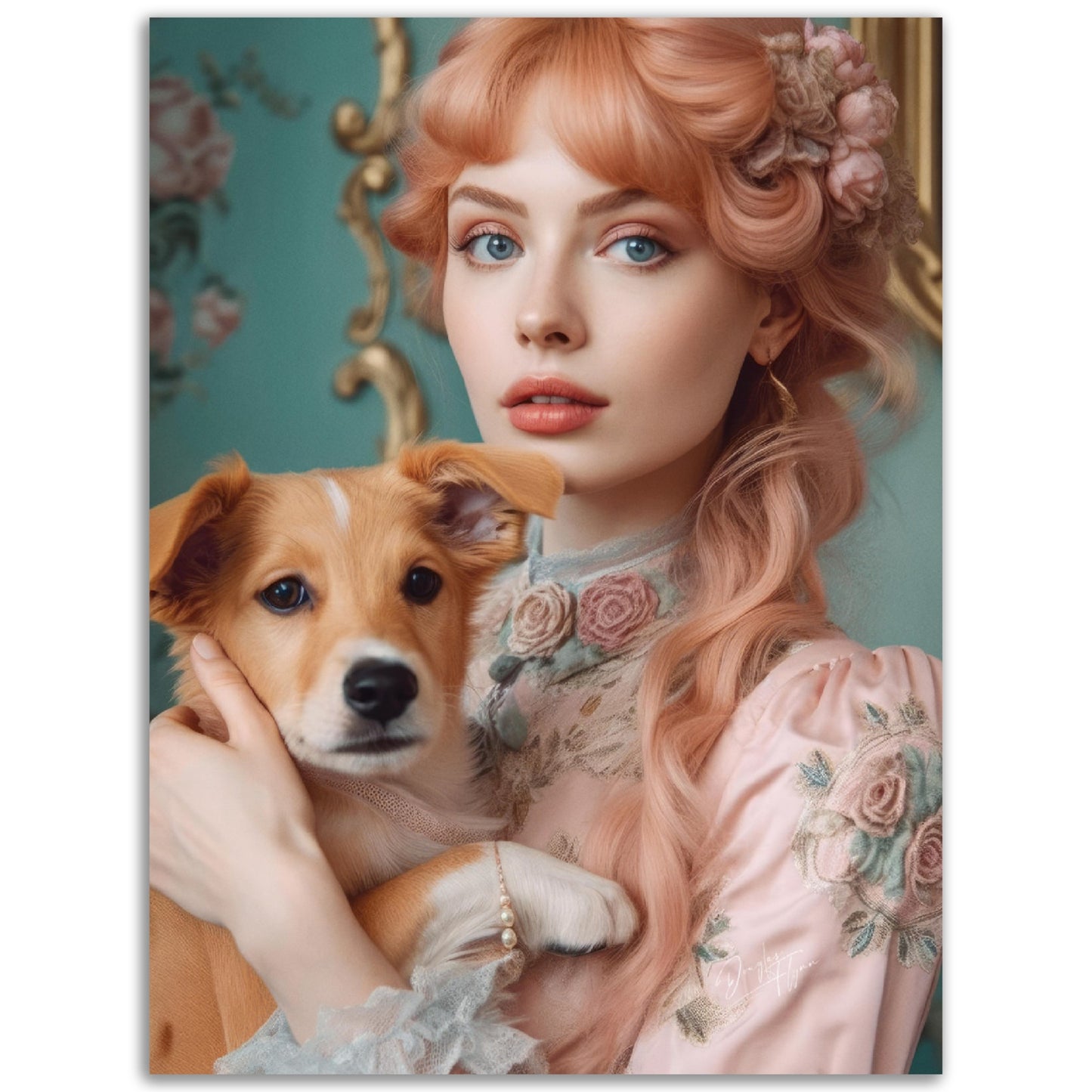 »Enchanting Rococo Forest Fantasies« poster