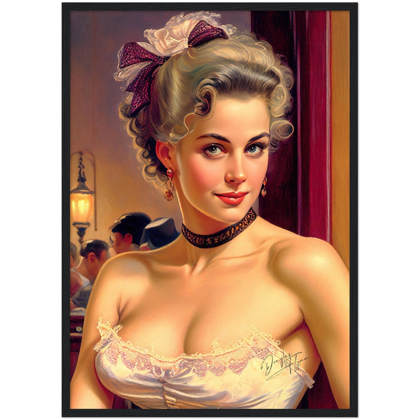 »Ruby Rendezvous« retro poster