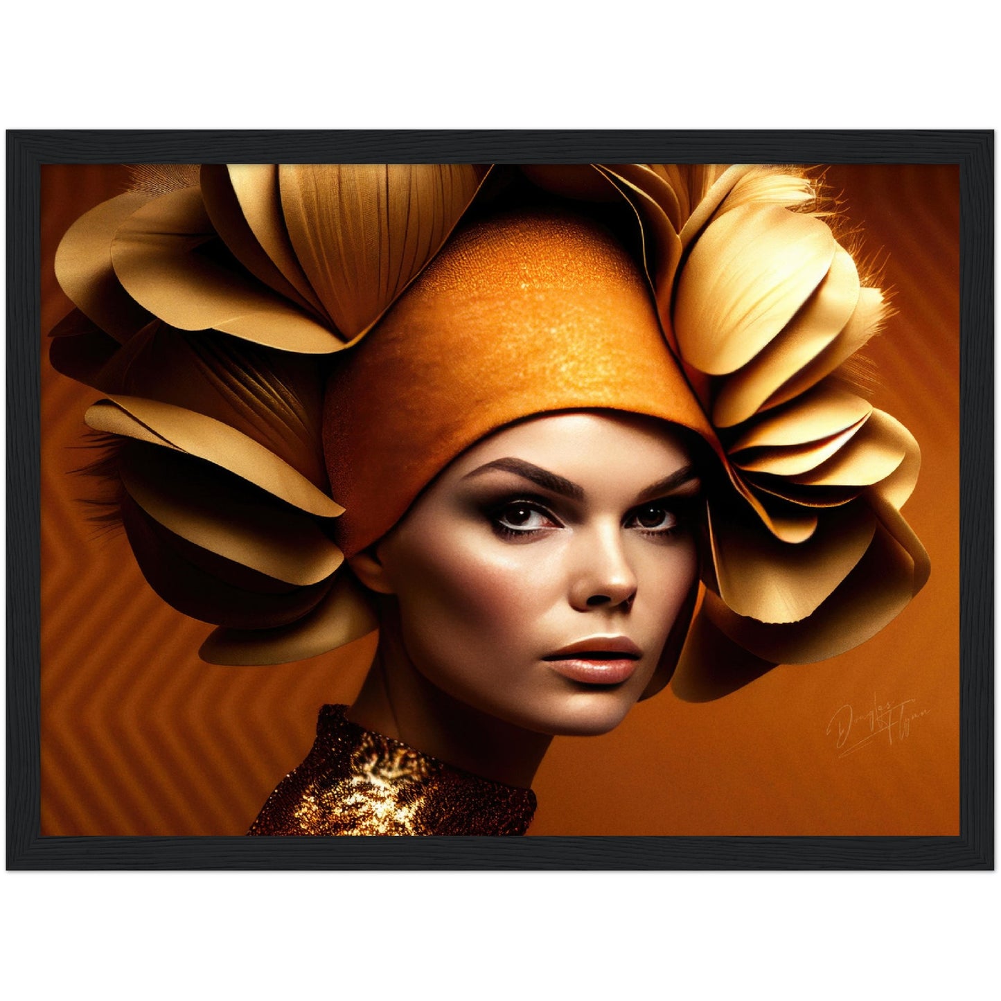 »Vibrant Vivaciousness « retro poster