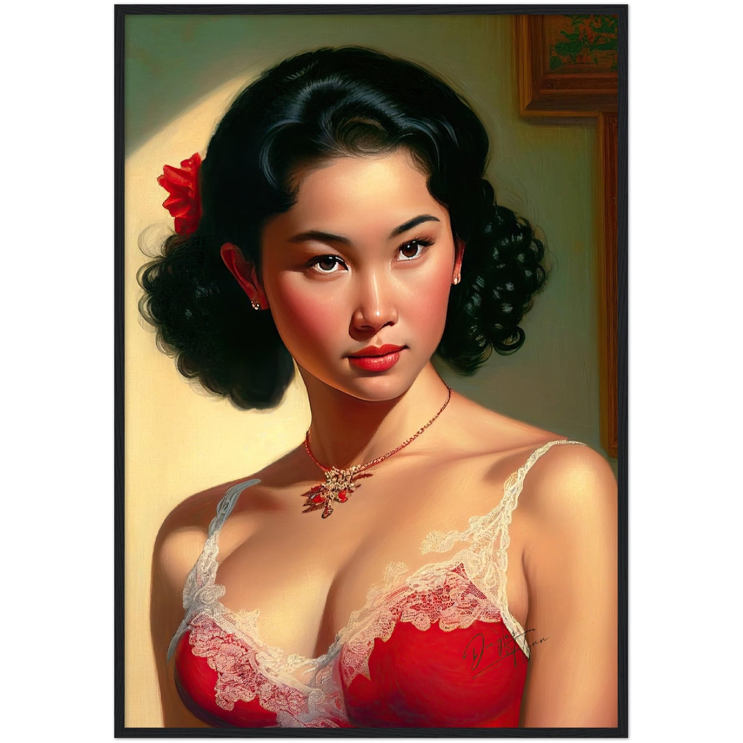 »Cancan Craze« retro poster
