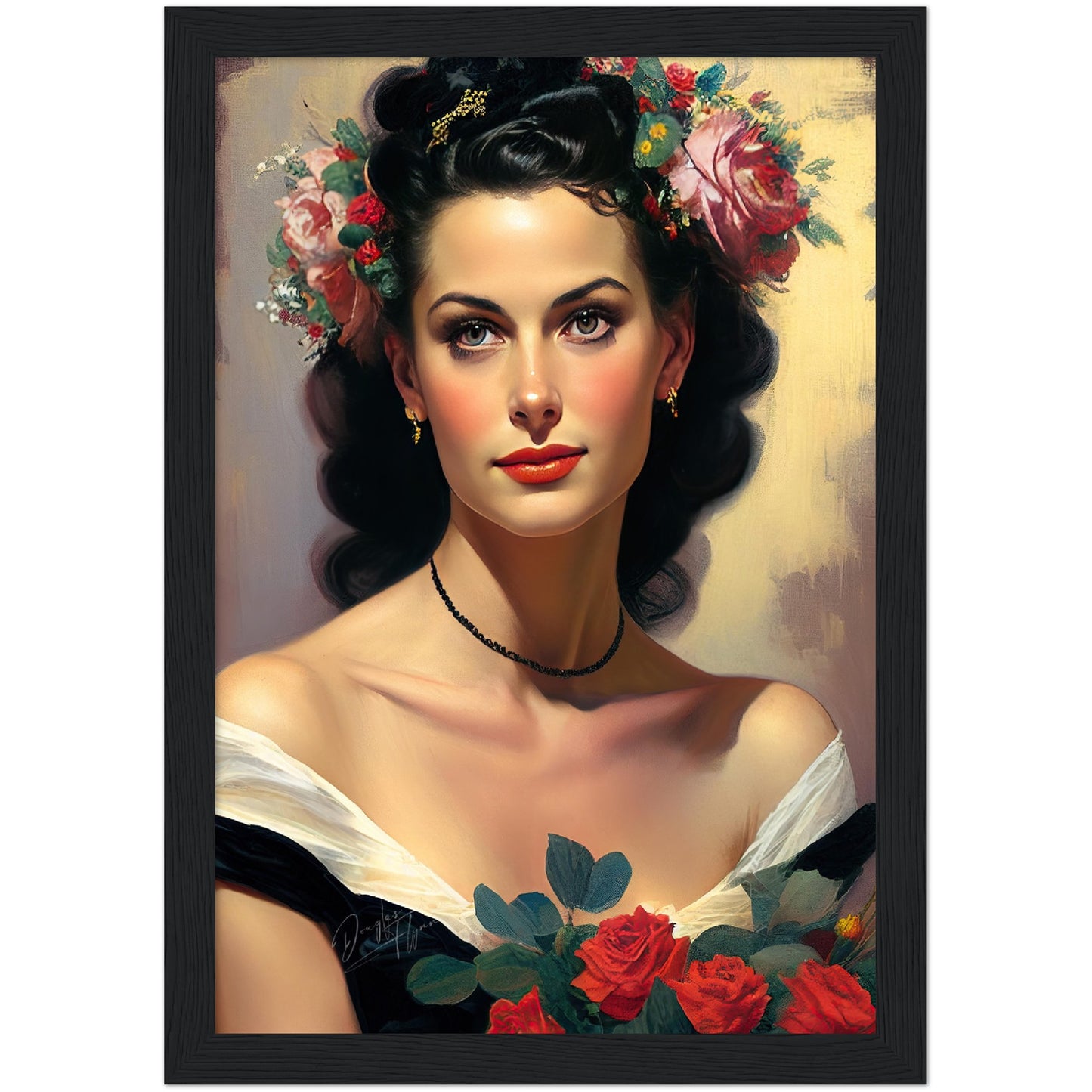 »Bridal Beauty« retro poster