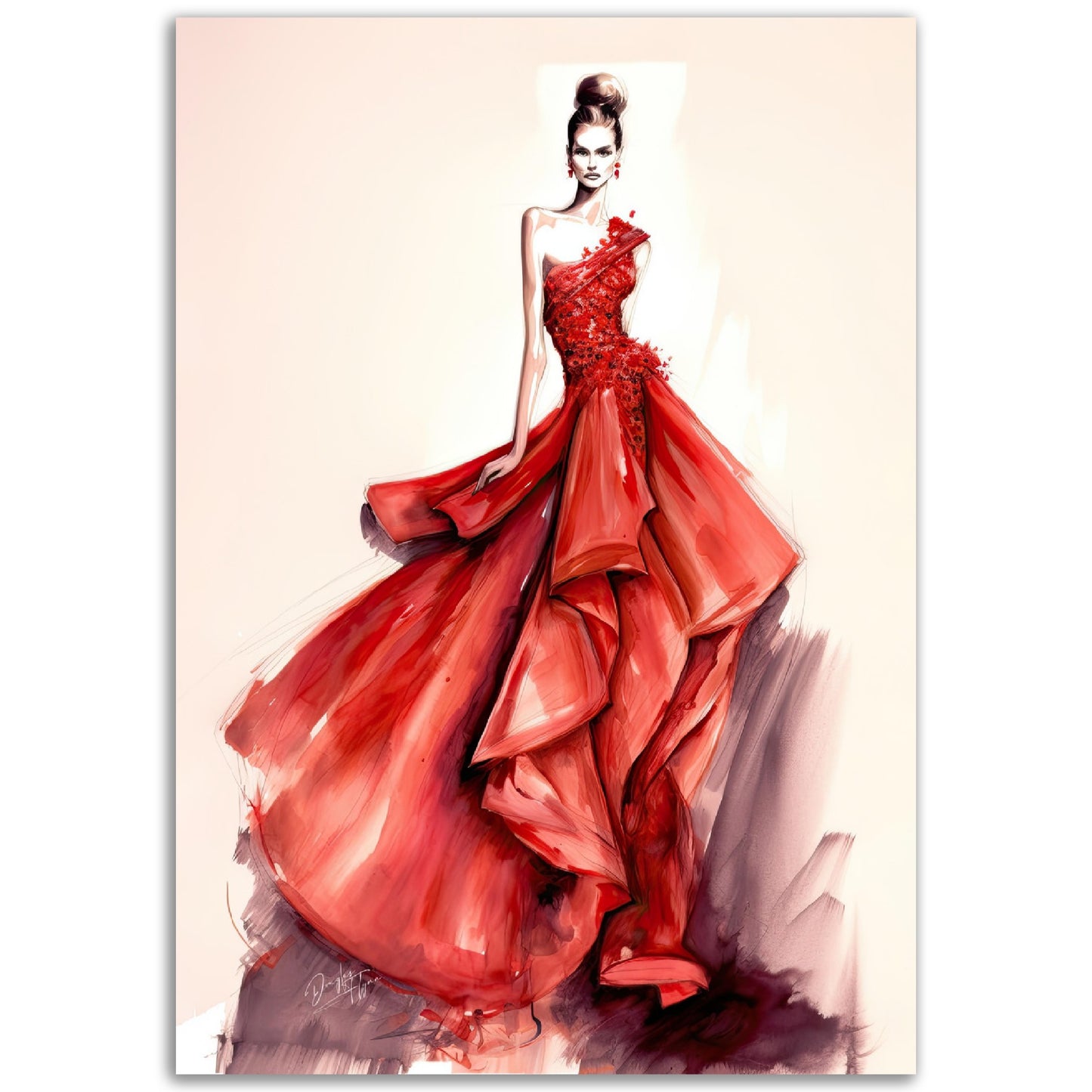 »Gowning Around« poster