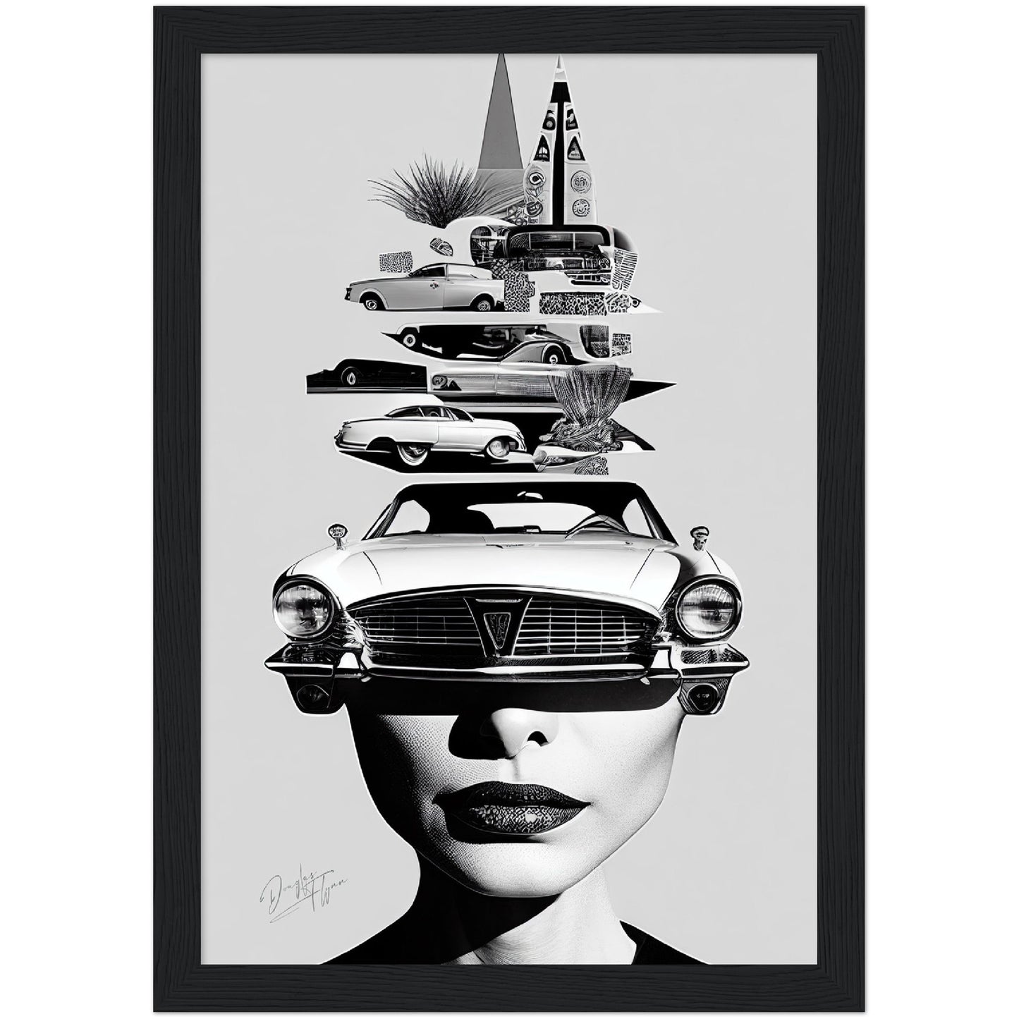 »Journey to the Other Side of the Mind« retro poster