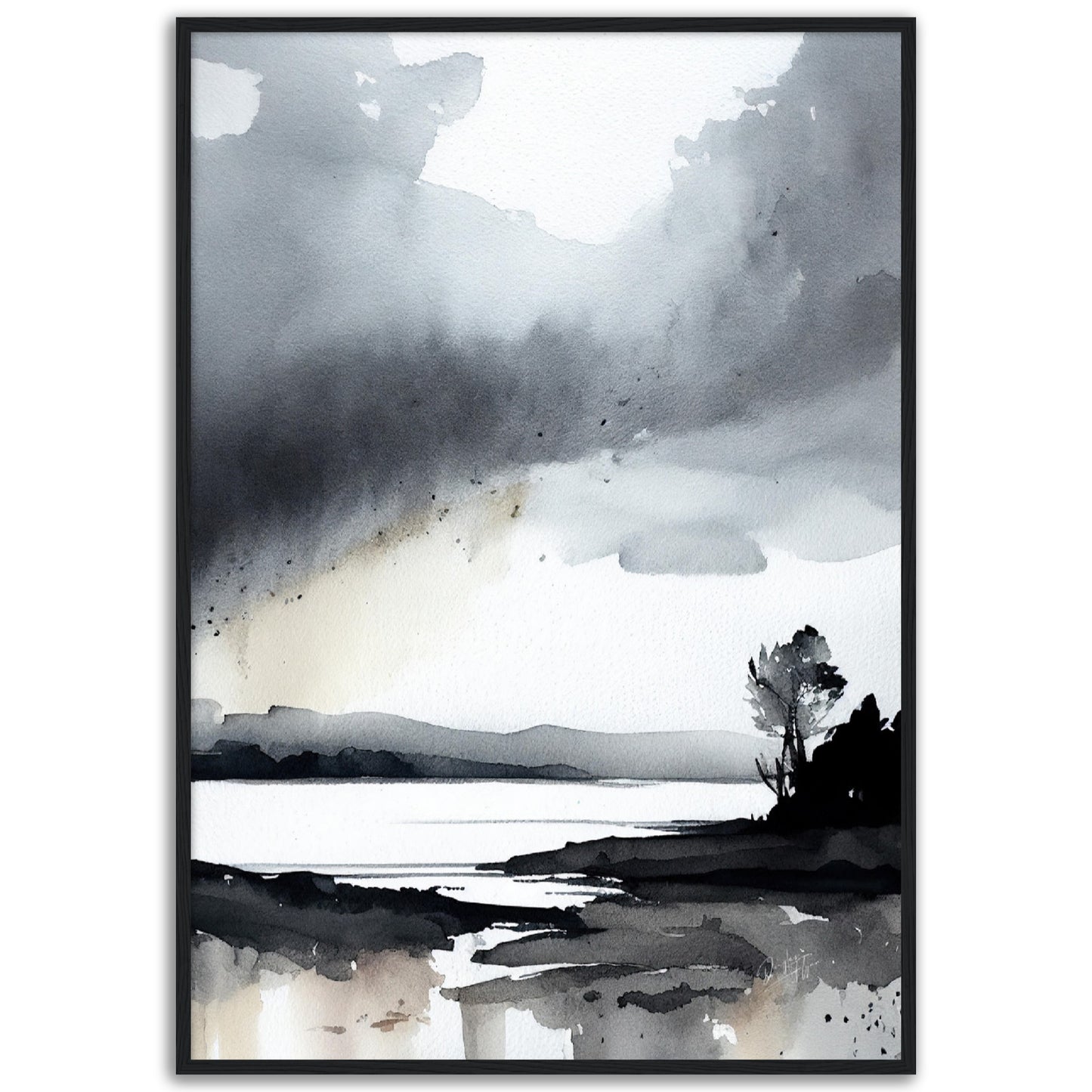 »Horizon Mood« retro poster