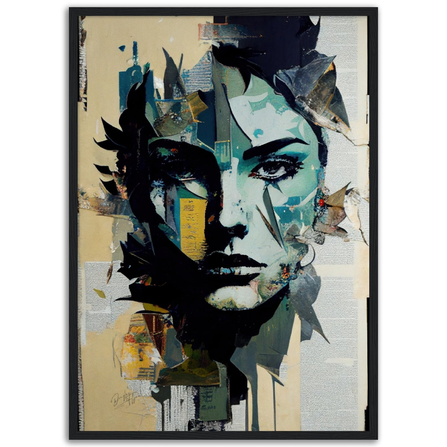 »Portrait Tapestry« retroposter