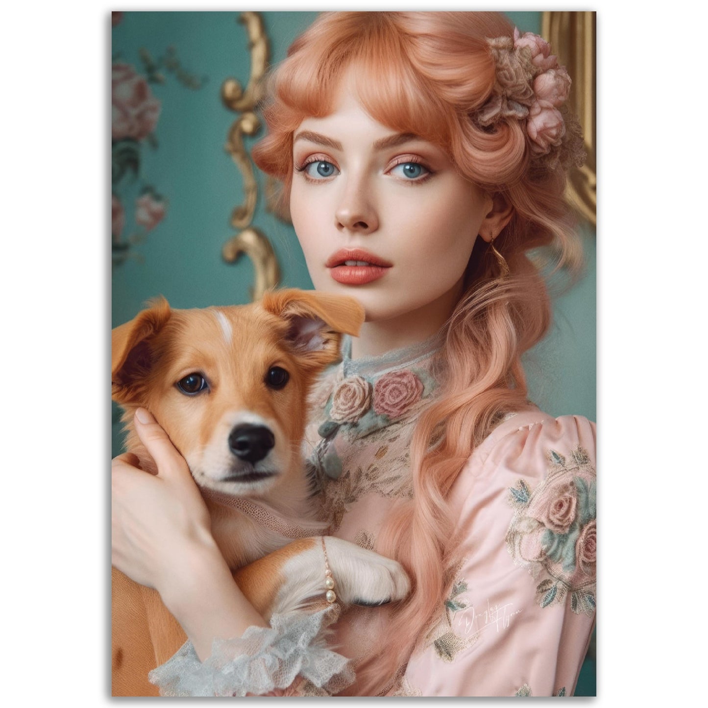 »Enchanting Rococo Forest Fantasies« poster