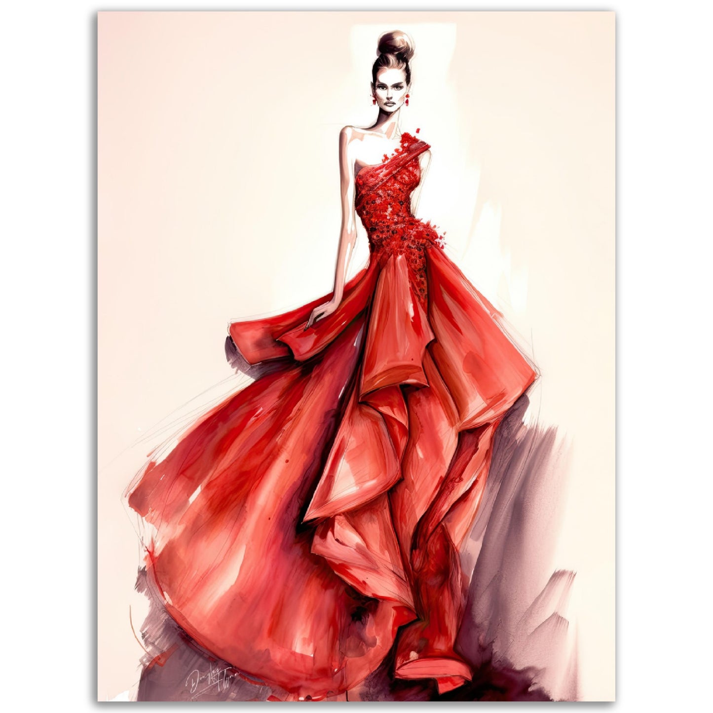 »Gowning Around« poster