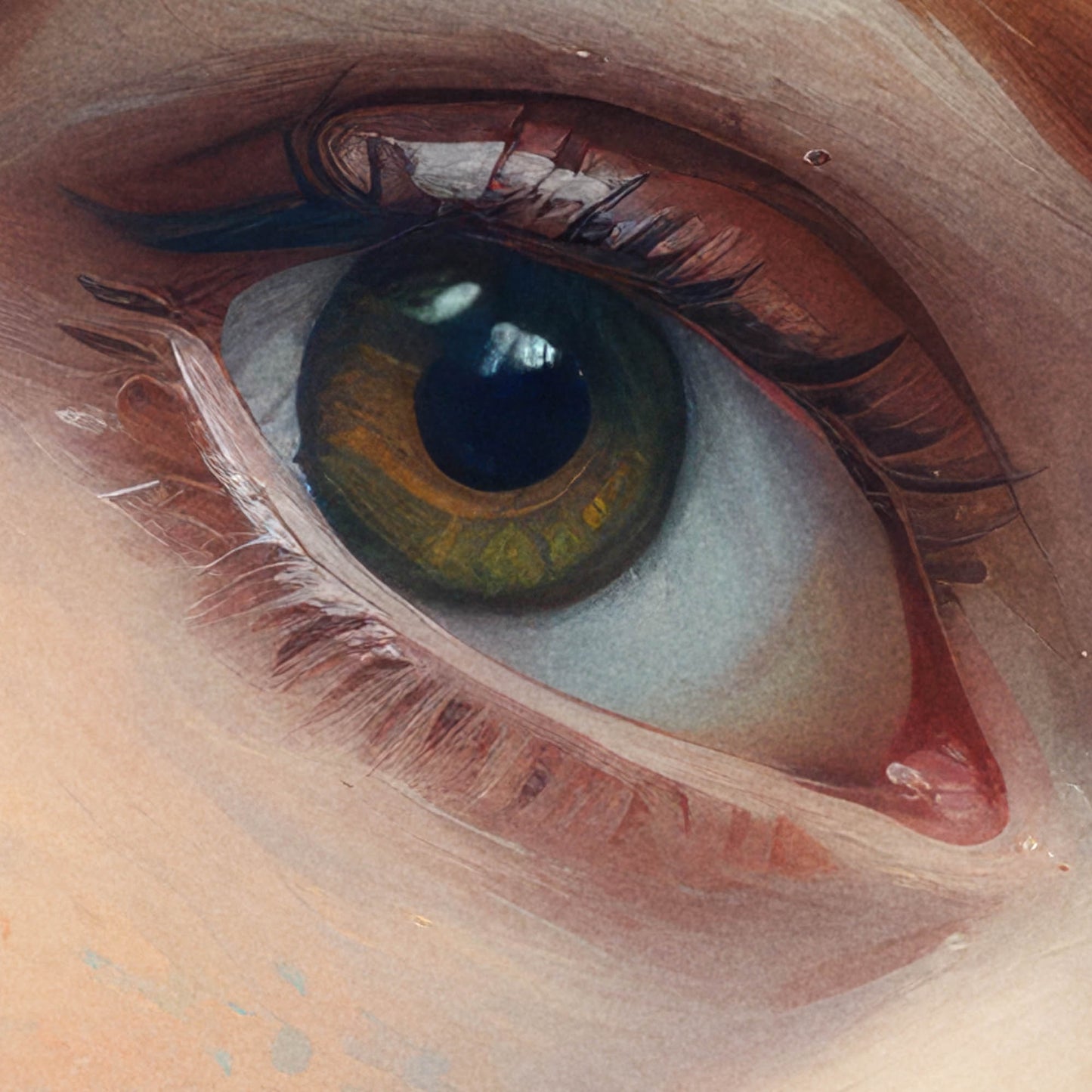 »Alice Close Girl Portrait 1«
