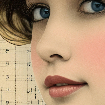 »Lady Wearing a Hat« poster