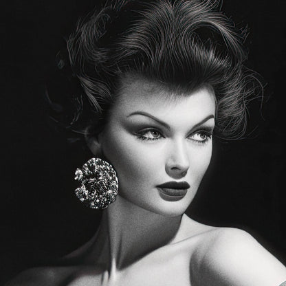 »Katharine Hepburn in Mermaid Gown« poster