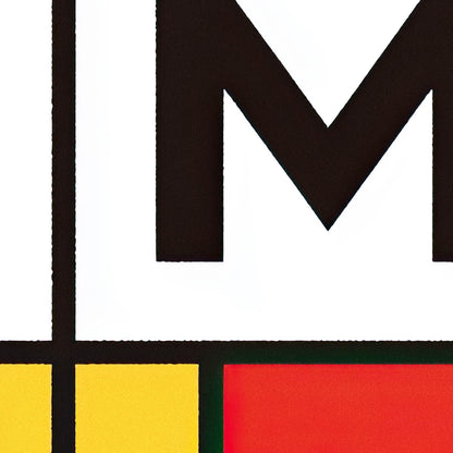 »Less Is More« arty poster