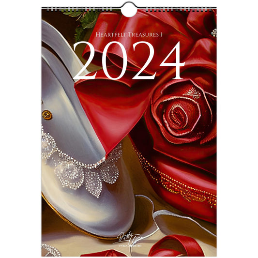 »Heartfelt Treasures« Väggkalender 2024