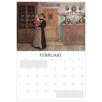 »Ett Hem av Carl Larsson« Väggkalender 2024