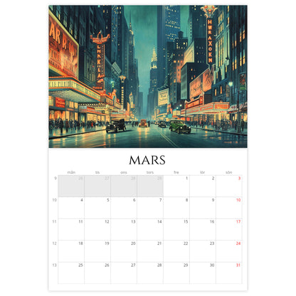 »New York in My Heart« Väggkalender 2024
