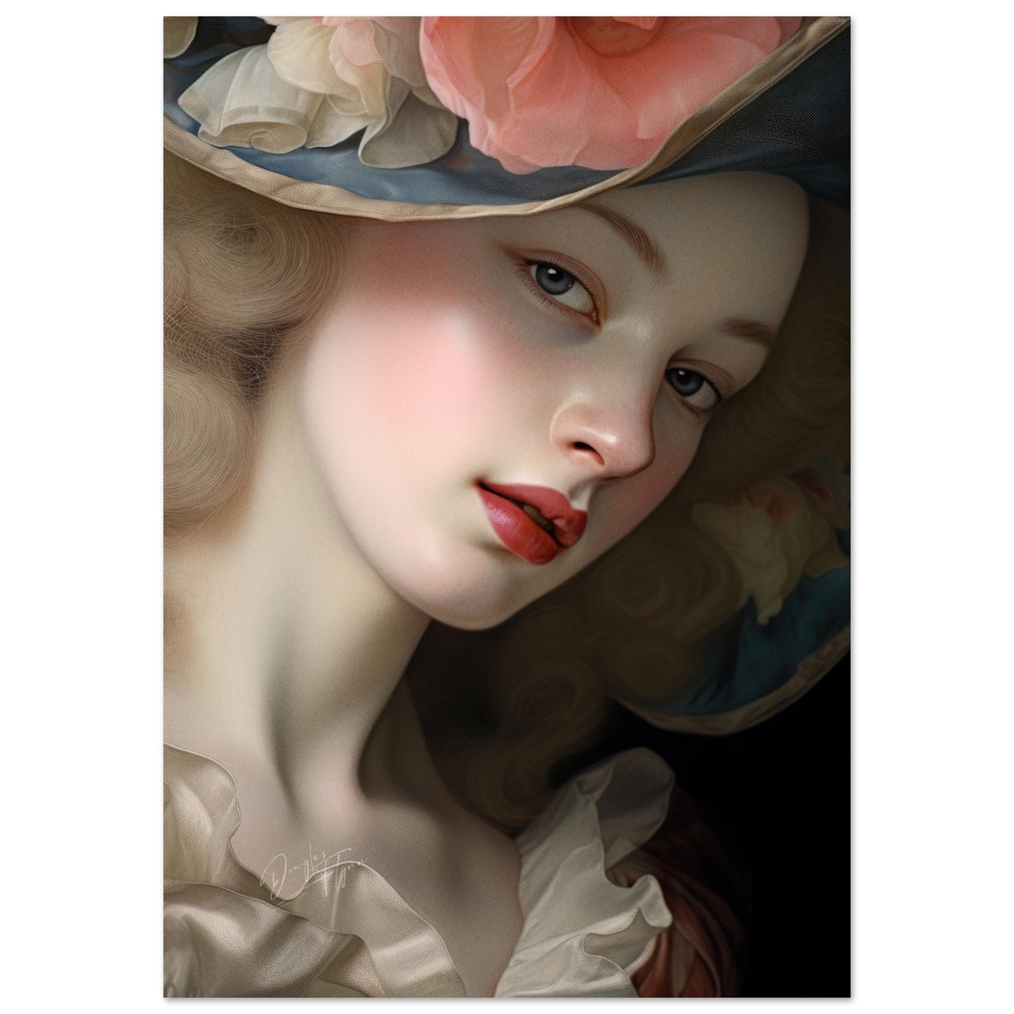 »Jeanette Rococo Girl Portrait 1«