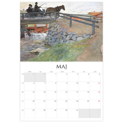 »Ett Hem av Carl Larsson« Väggkalender 2024