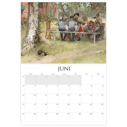 »Ett Hem av Carl Larsson« Väggkalender 2024