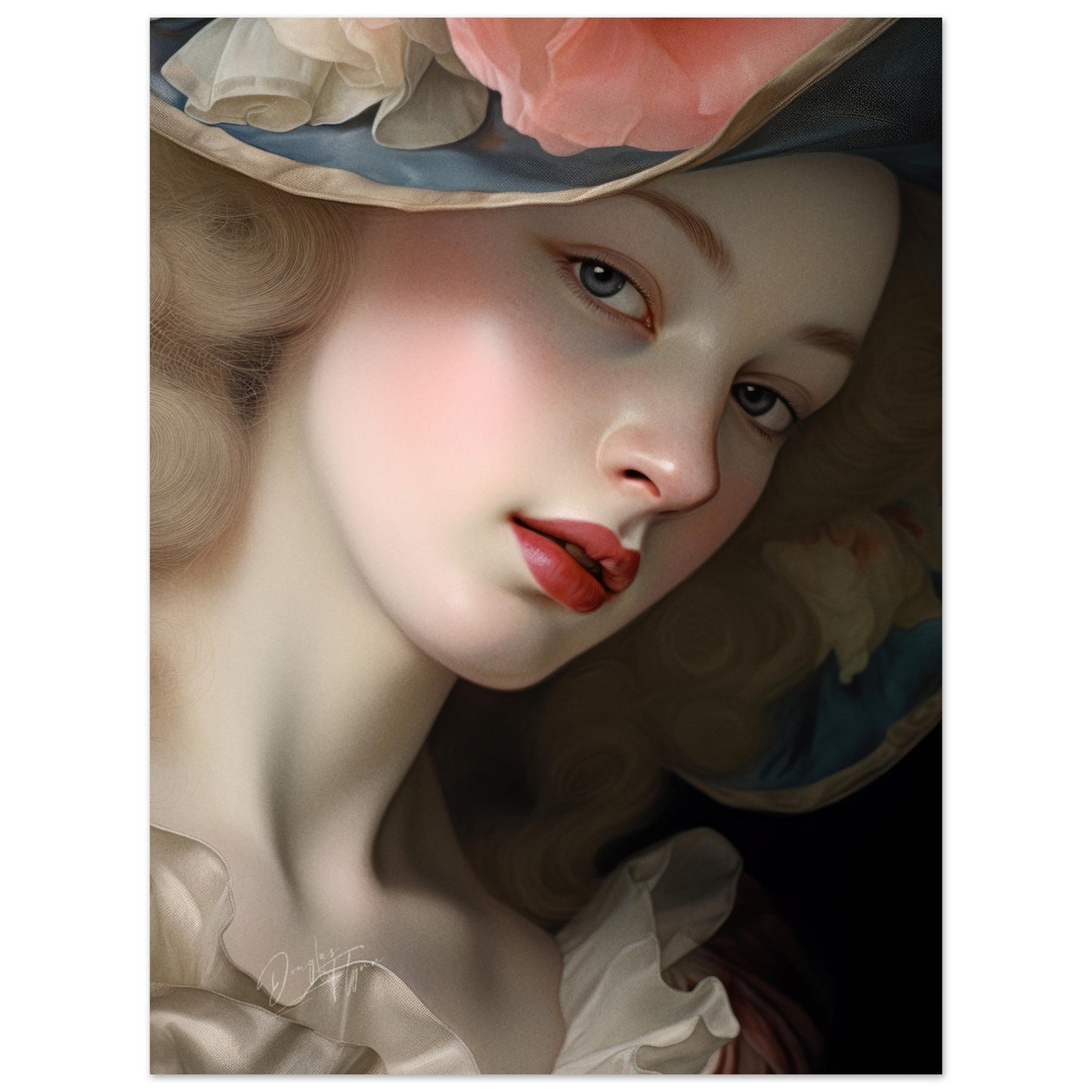 »Jeanette Rococo Girl Portrait 1«