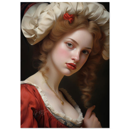 »Rebecca Rococo Girl Portrait 1«