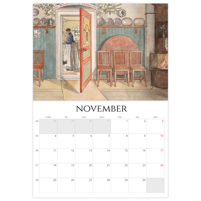 »Ett Hem av Carl Larsson« Väggkalender 2024