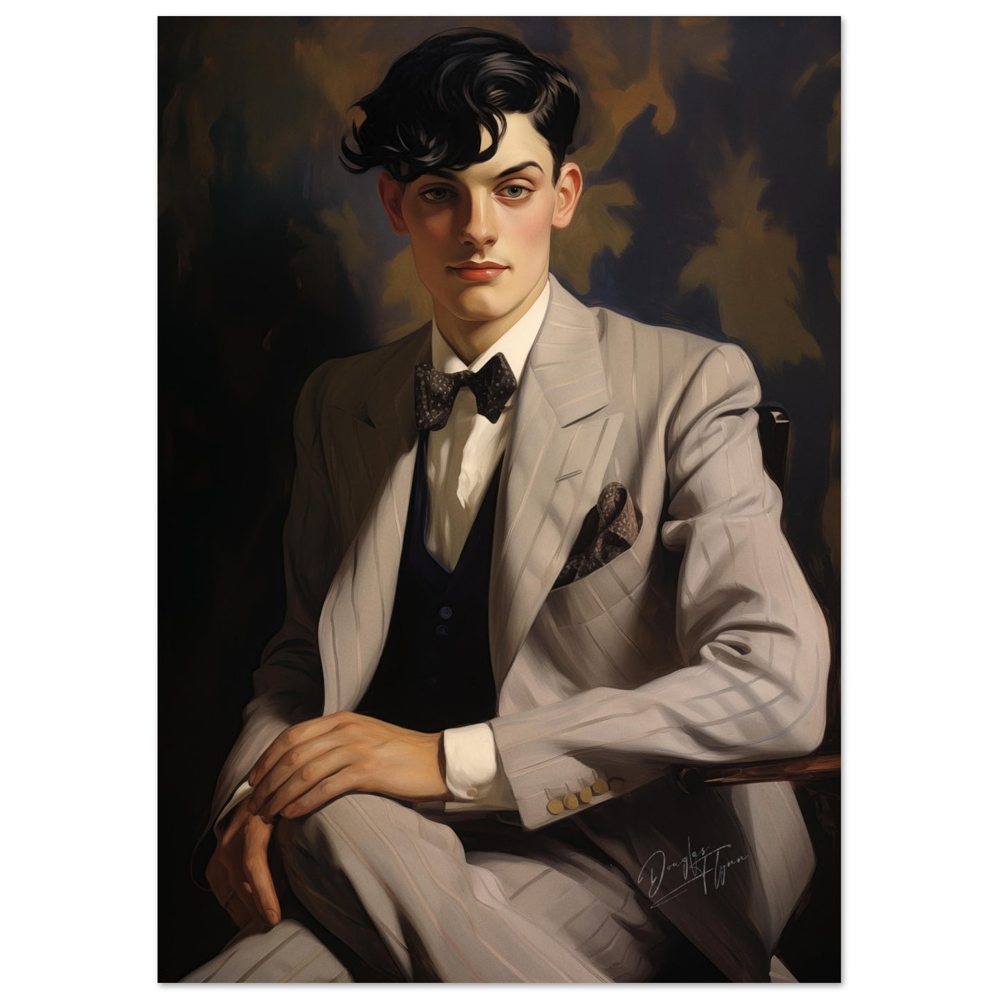 »Pinstripe Poise«