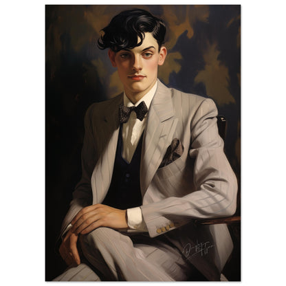 »Pinstripe Poise«