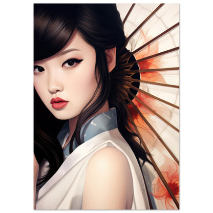 »Oriental Vintage Girl 7«