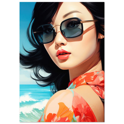 »Girl Oriental Beach Wear 1«