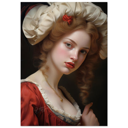 »Rebecca Rococo Girl Portrait 1«