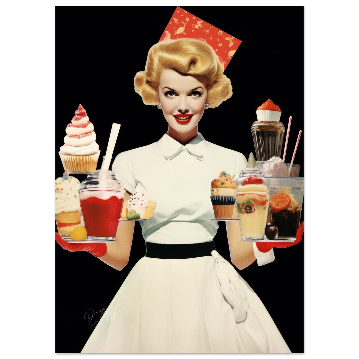 »Serving With a Smile 1«