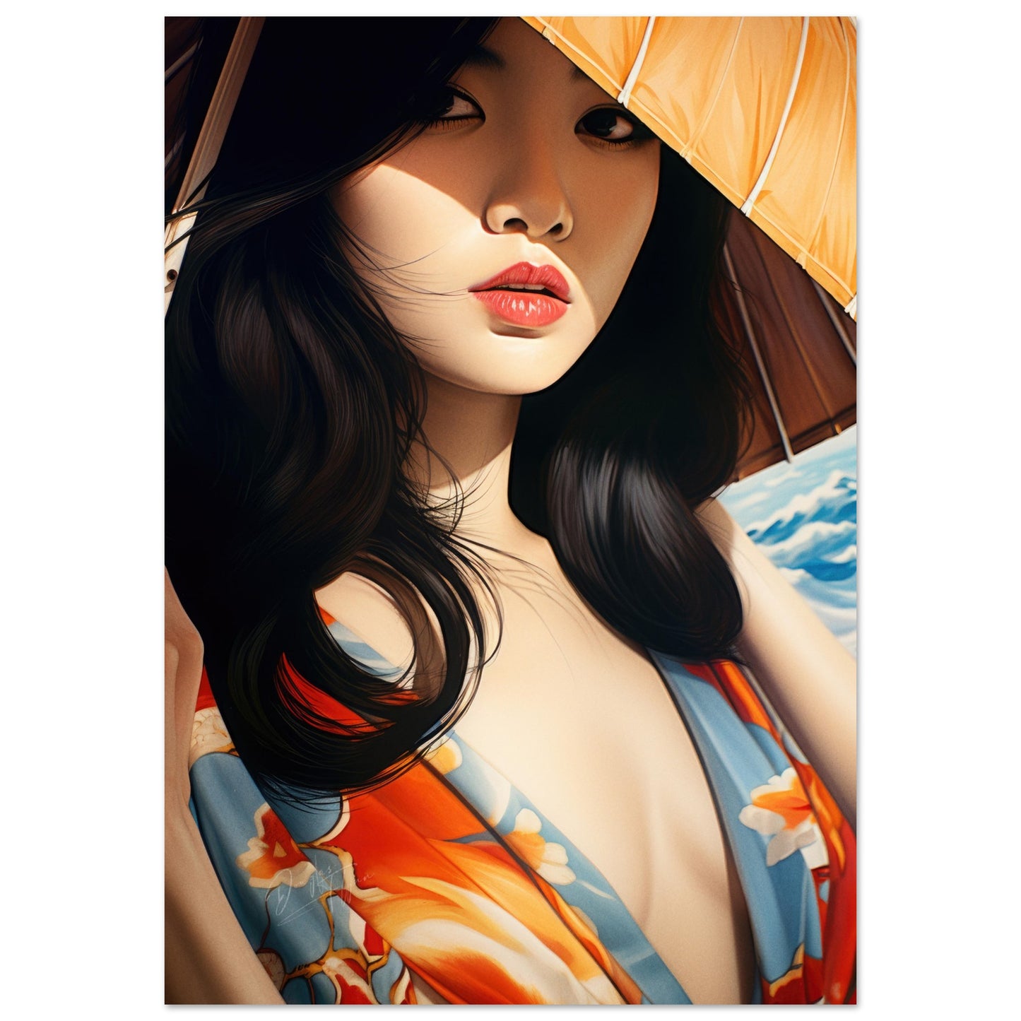»Girl Oriental Beach Wear 2«
