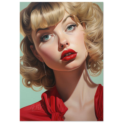 »Maya Vintage Girl Portrait 6«