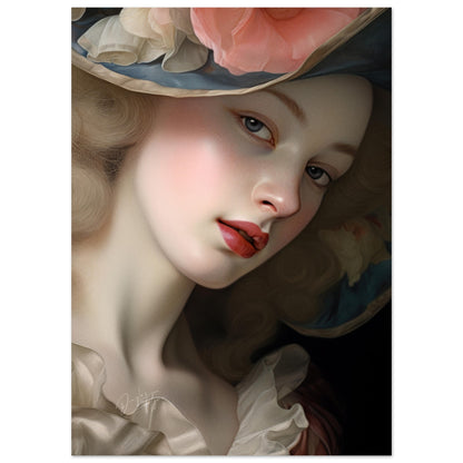»Jeanette Rococo Girl Portrait 1«