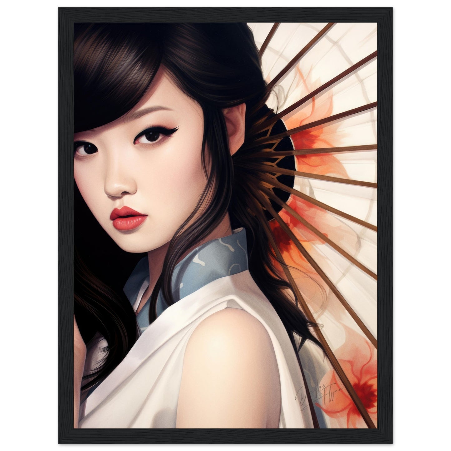 »Oriental Vintage Girl 7«