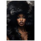 »Elegant Lady with Black Fur 1«