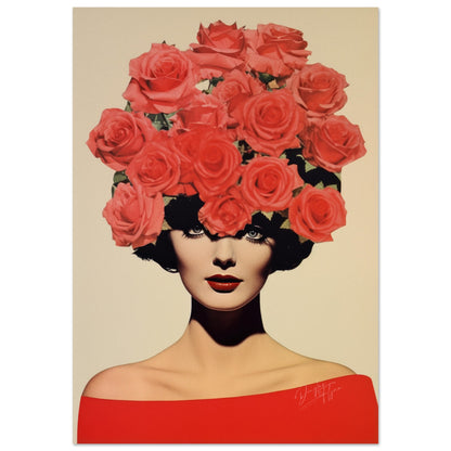 »Woman With Roses 1«