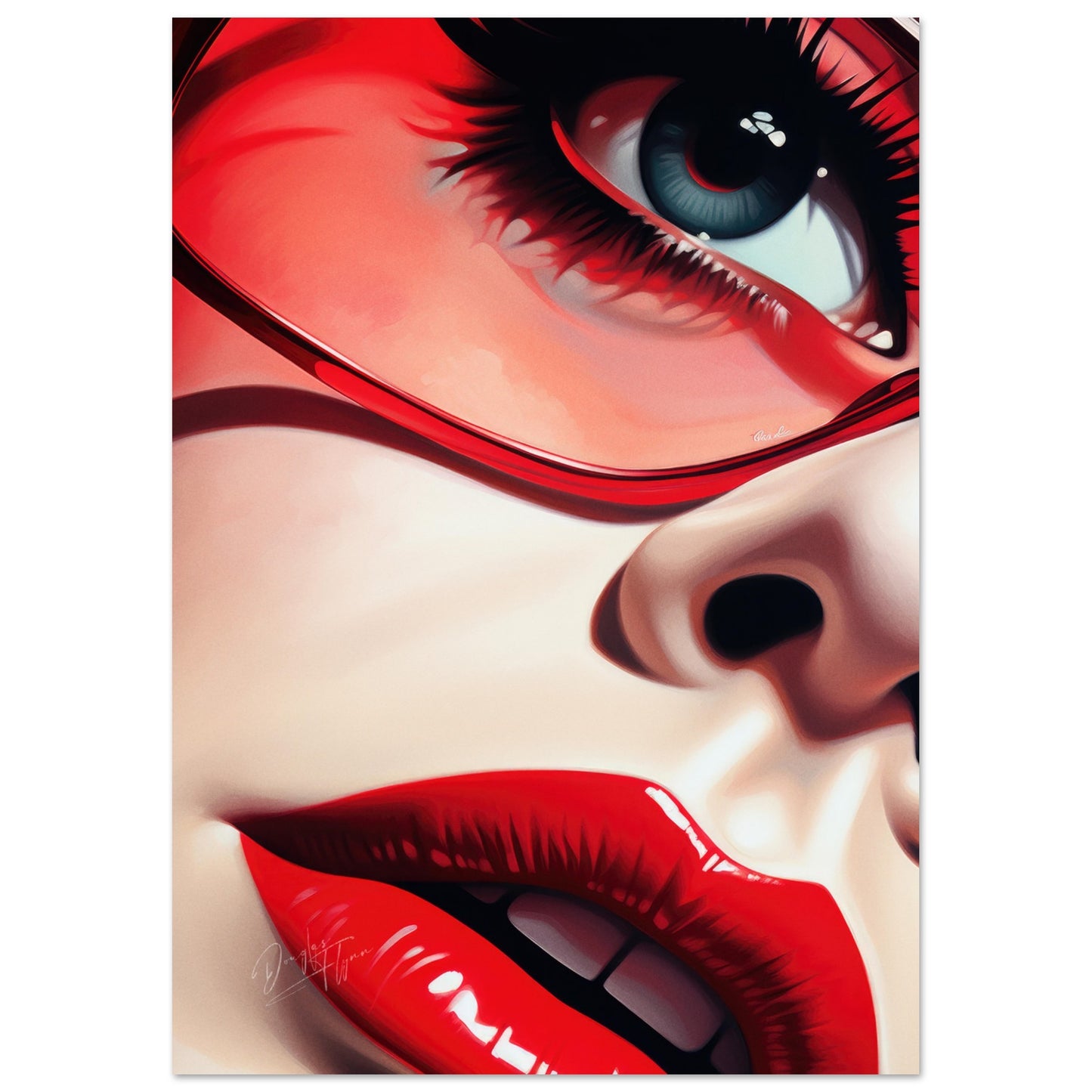 »Julia Close Girl Portrait 7«